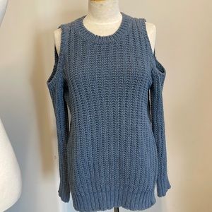 BCBG Max Azaria Cold Shoulder sweater size Small